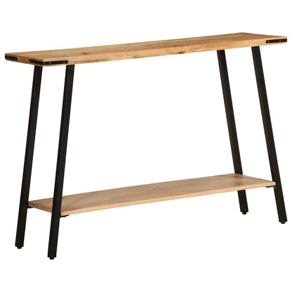 vidaXL Konsolentisch 110x30x75 cm Massivholz Mango
