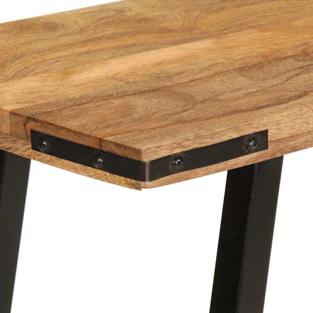 vidaXL Konsolentisch 110x30x75 cm Massivholz Mango