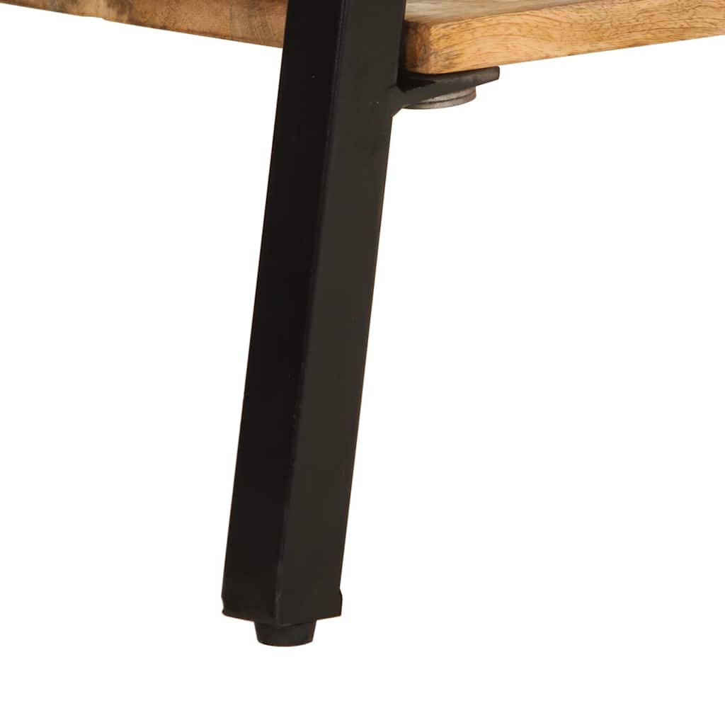 vidaXL Konsolentisch 110x30x75 cm Massivholz Mango