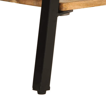 vidaXL Konsolentisch 110x30x75 cm Massivholz Mango