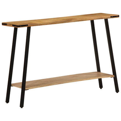 vidaXL Konsolentisch 110x30x75 cm Massivholz Mango