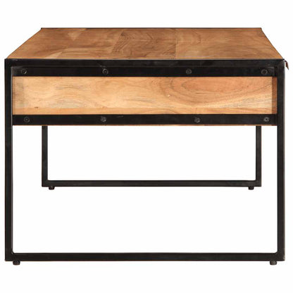 vidaXL Couchtisch 110x55x40 cm Massivholz Akazie