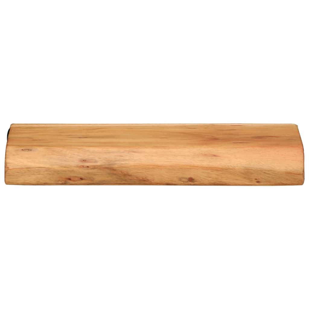 vidaXL Wandregale 2 Stk. 30x20x3,5 cm Massivholz Akazie