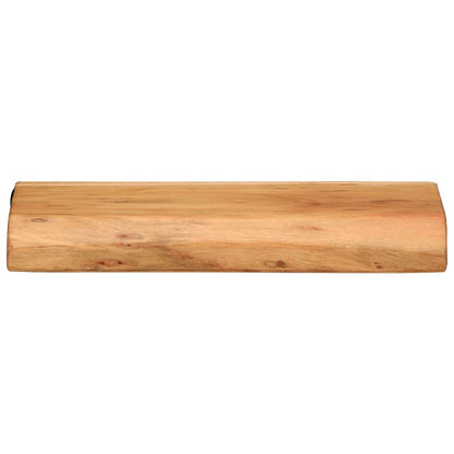 vidaXL Wandregale 2 Stk. 30x20x3,5 cm Massivholz Akazie