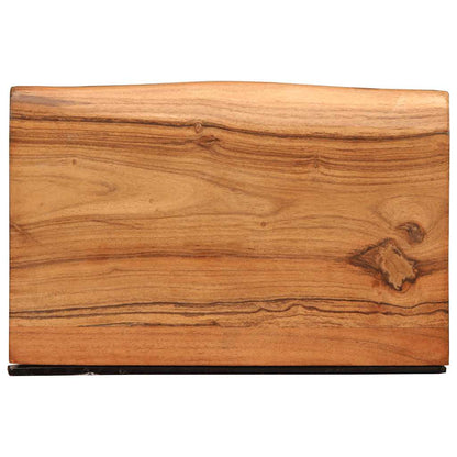 vidaXL Wandregale 2 Stk. 30x20x3,5 cm Massivholz Akazie