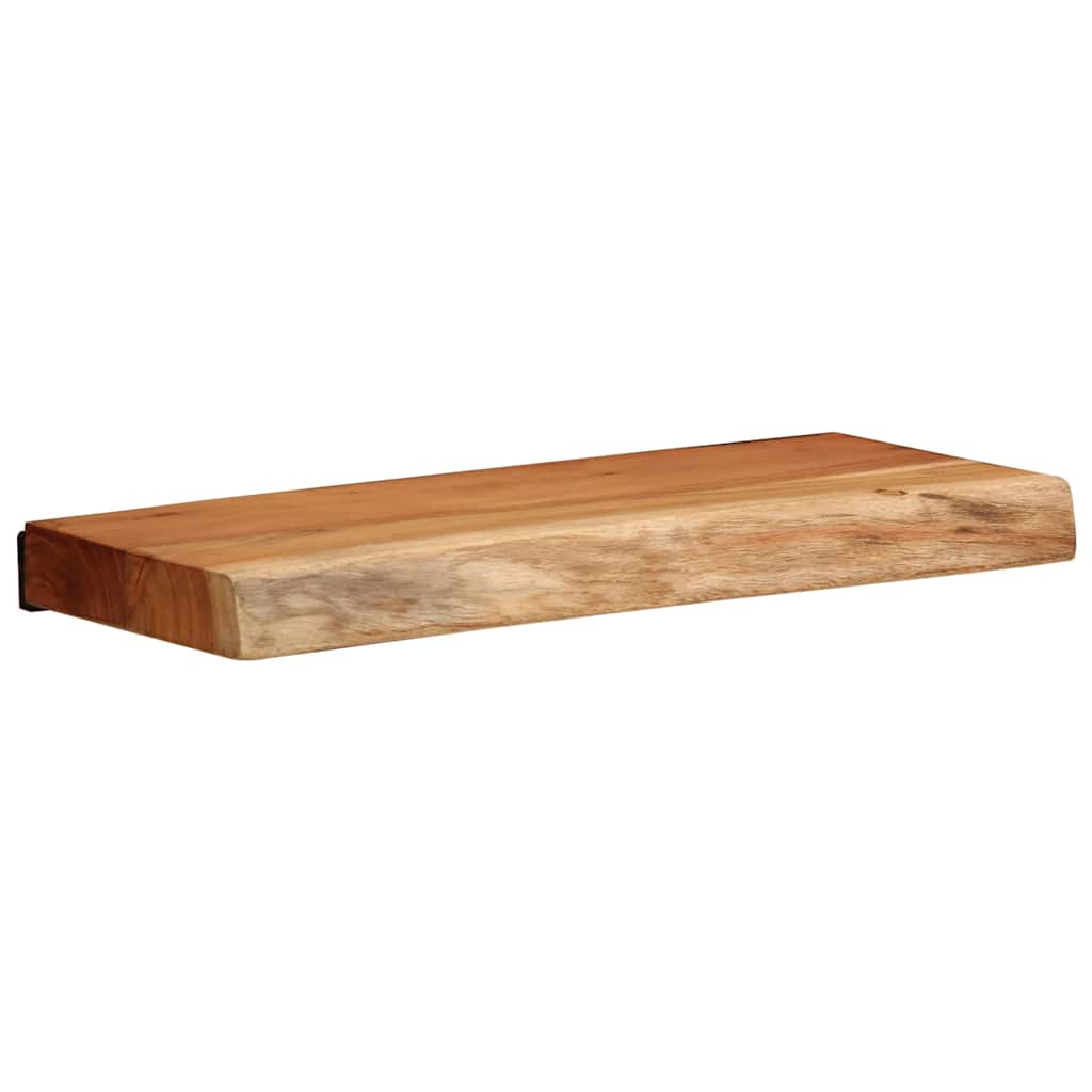 vidaXL Wandregale 2 Stk. 40x20x3,5 cm Massivholz Akazie