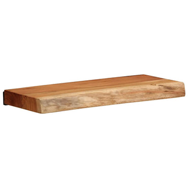vidaXL Wandregale 2 Stk. 40x20x3,5 cm Massivholz Akazie