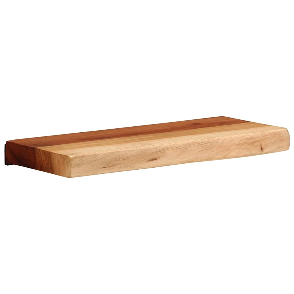 vidaXL Wandregale 2 Stk. 40x20x3,5 cm Massivholz Akazie