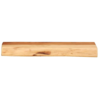 vidaXL Wandregale 2 Stk. 40x20x3,5 cm Massivholz Akazie