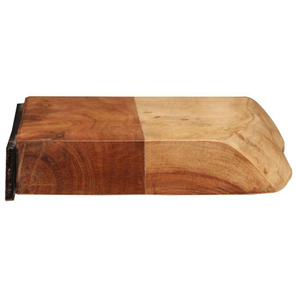 vidaXL Wandregale 2 Stk. 40x20x3,5 cm Massivholz Akazie
