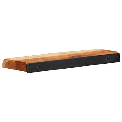 vidaXL Wandregale 2 Stk. 40x20x3,5 cm Massivholz Akazie
