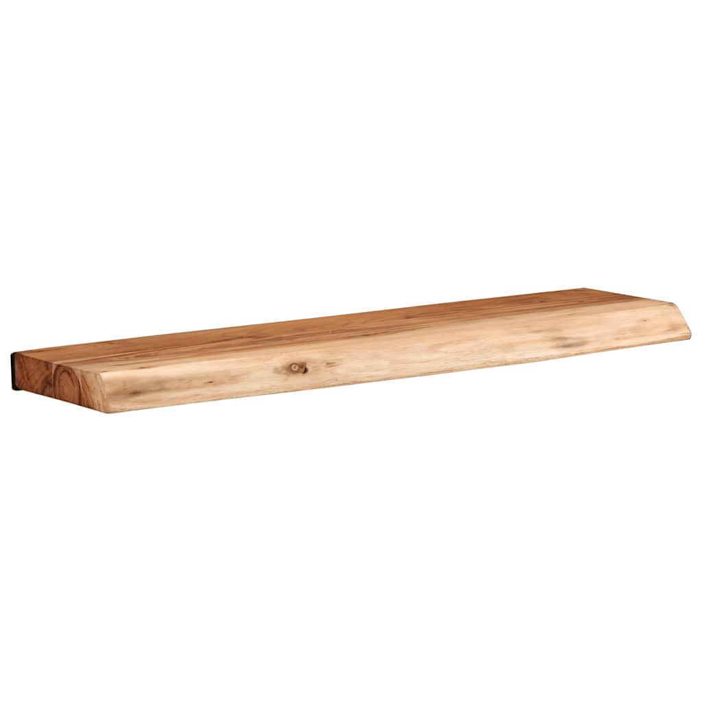 vidaXL Wandregale 2 Stk. 60x20x3,5 cm Massivholz Akazie