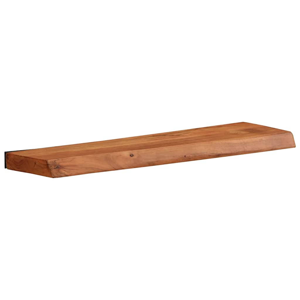 vidaXL Wandregale 2 Stk. 60x20x3,5 cm Massivholz Akazie