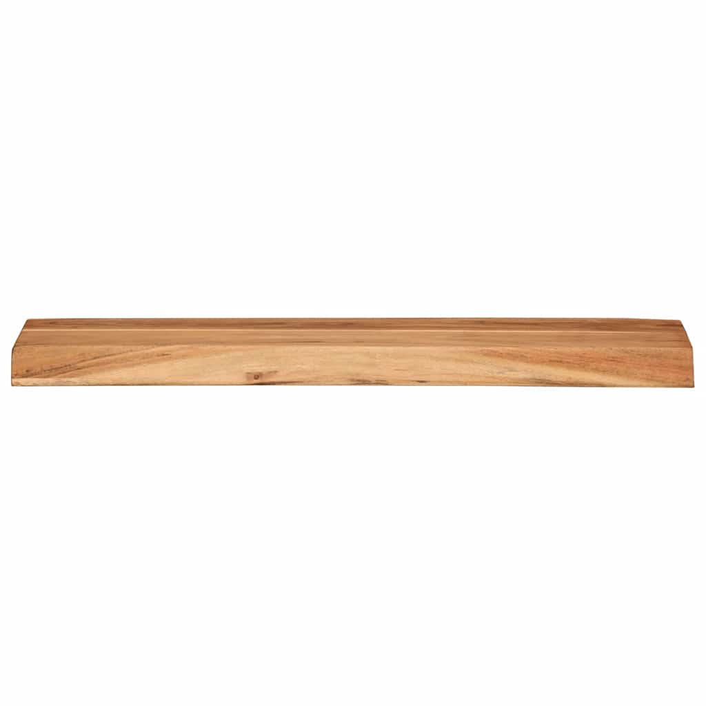 vidaXL Wandregale 2 Stk. 60x20x3,5 cm Massivholz Akazie