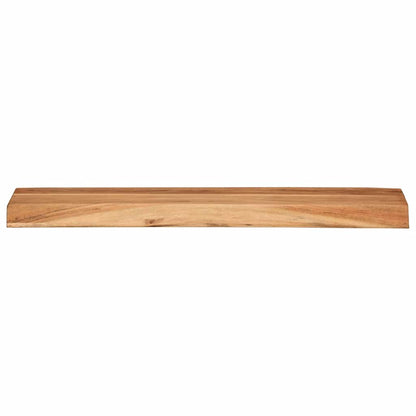 vidaXL Wandregale 2 Stk. 60x20x3,5 cm Massivholz Akazie