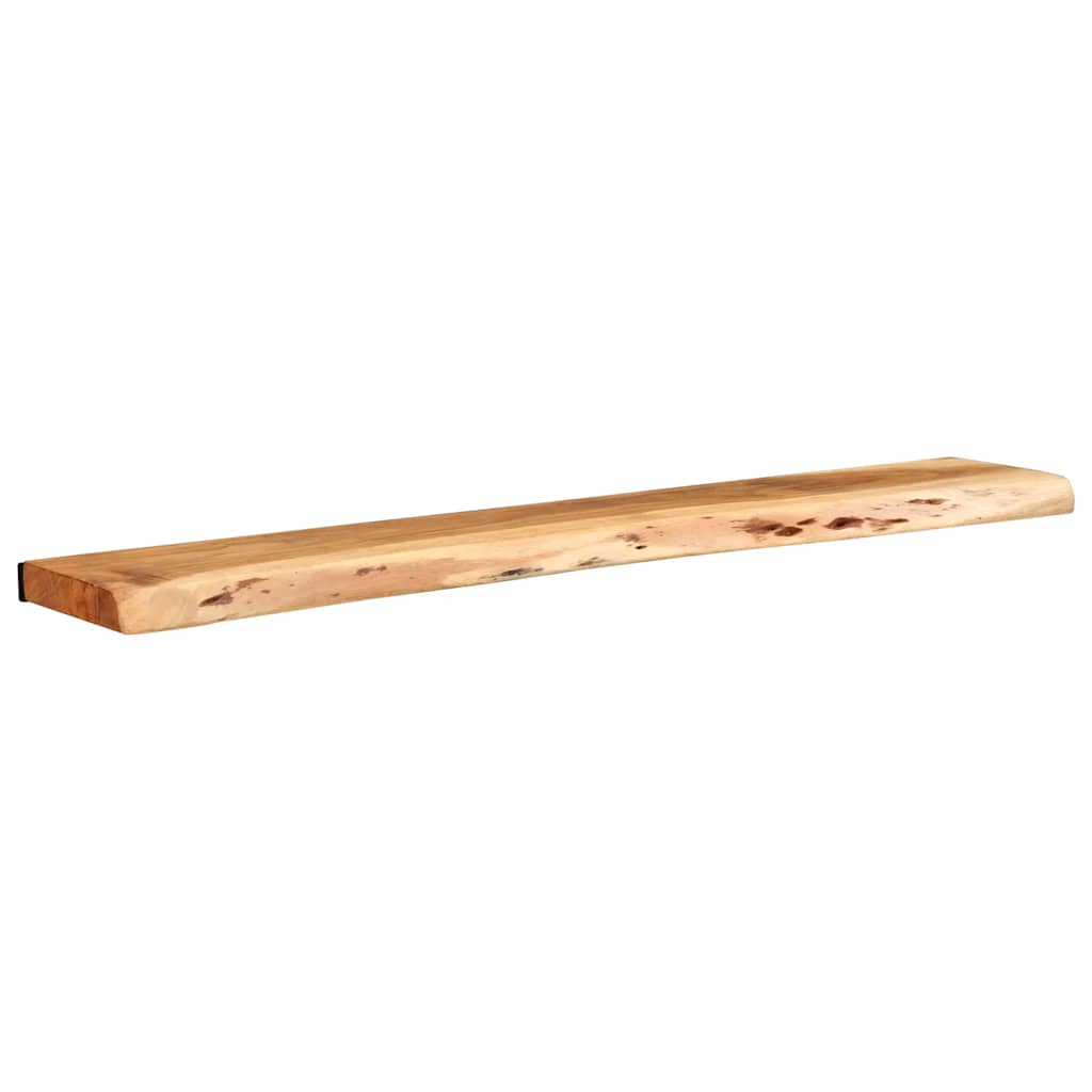 vidaXL Wandregale 2 Stk. 100x20x3,5 cm Massivholz Akazie
