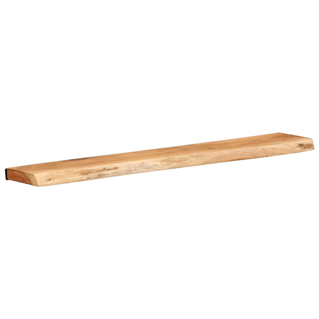 vidaXL Wandregale 2 Stk. 100x20x3,5 cm Massivholz Akazie