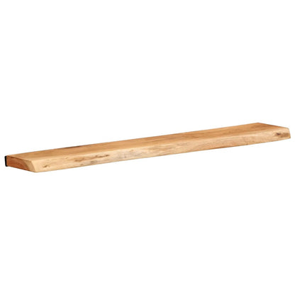 vidaXL Wandregale 2 Stk. 100x20x3,5 cm Massivholz Akazie