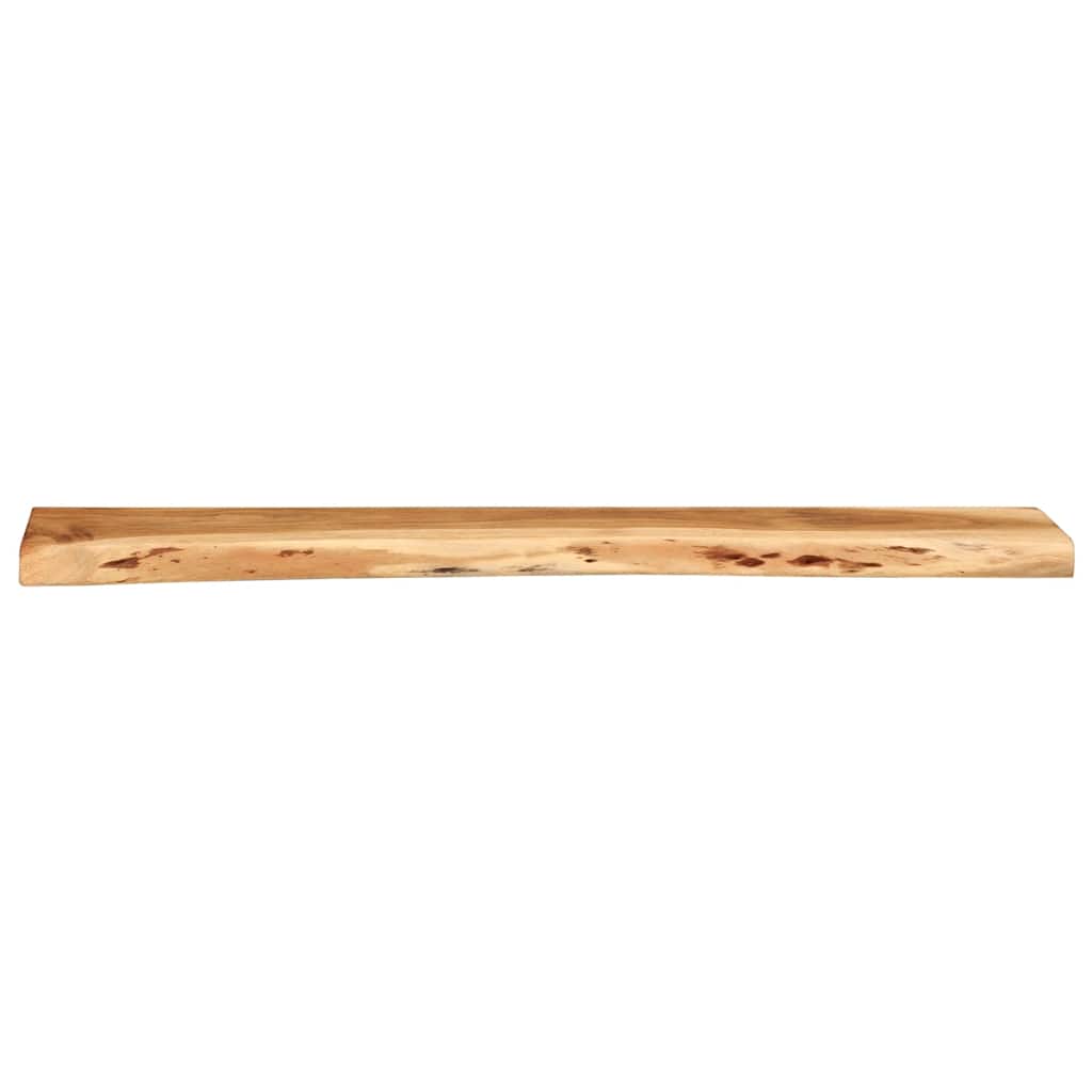 vidaXL Wandregale 2 Stk. 100x20x3,5 cm Massivholz Akazie