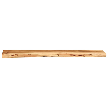 vidaXL Wandregale 2 Stk. 100x20x3,5 cm Massivholz Akazie
