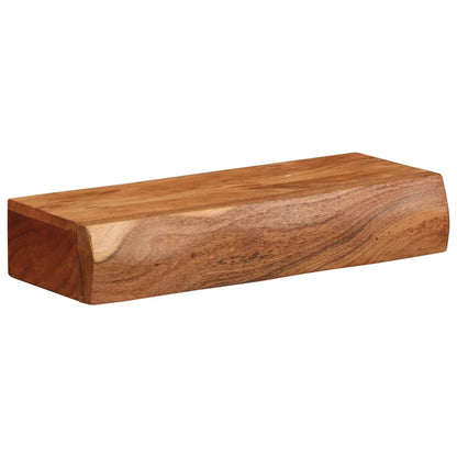 vidaXL Wandregale 2 Stk. 40x17x8 cm Massivholz Akazie