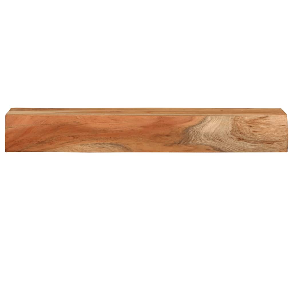 vidaXL Wandregale 2 Stk. 60x17x8 cm Massivholz Akazie