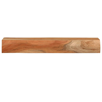 vidaXL Wandregale 2 Stk. 60x17x8 cm Massivholz Akazie