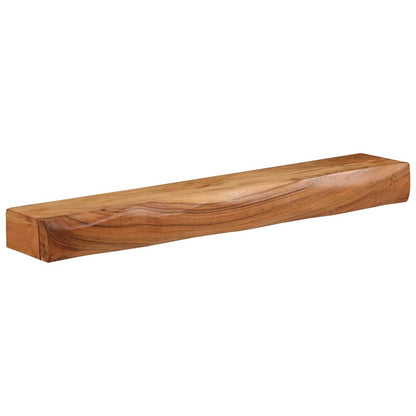 vidaXL Étagères murales 2 pcs 80x17x8 cm Bois d'acacia massif