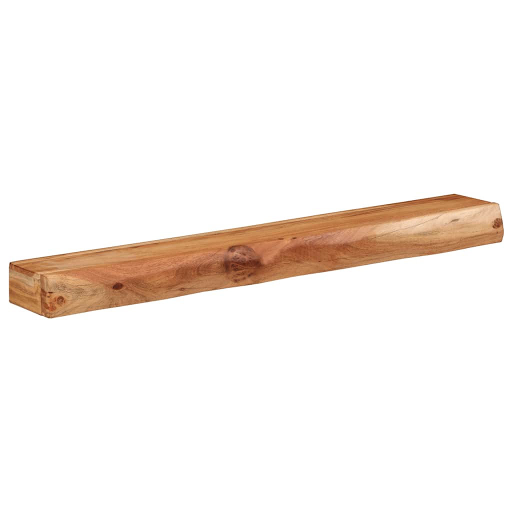 vidaXL Wandregale 2 Stk. 100x17x8 cm Massivholz Akazie