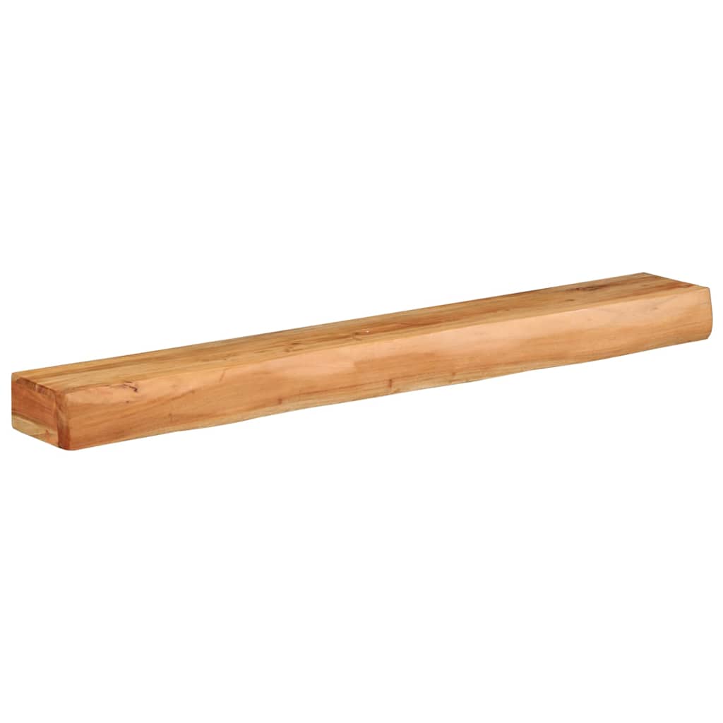 vidaXL Wandregale 2 Stk. 100x17x8 cm Massivholz Akazie