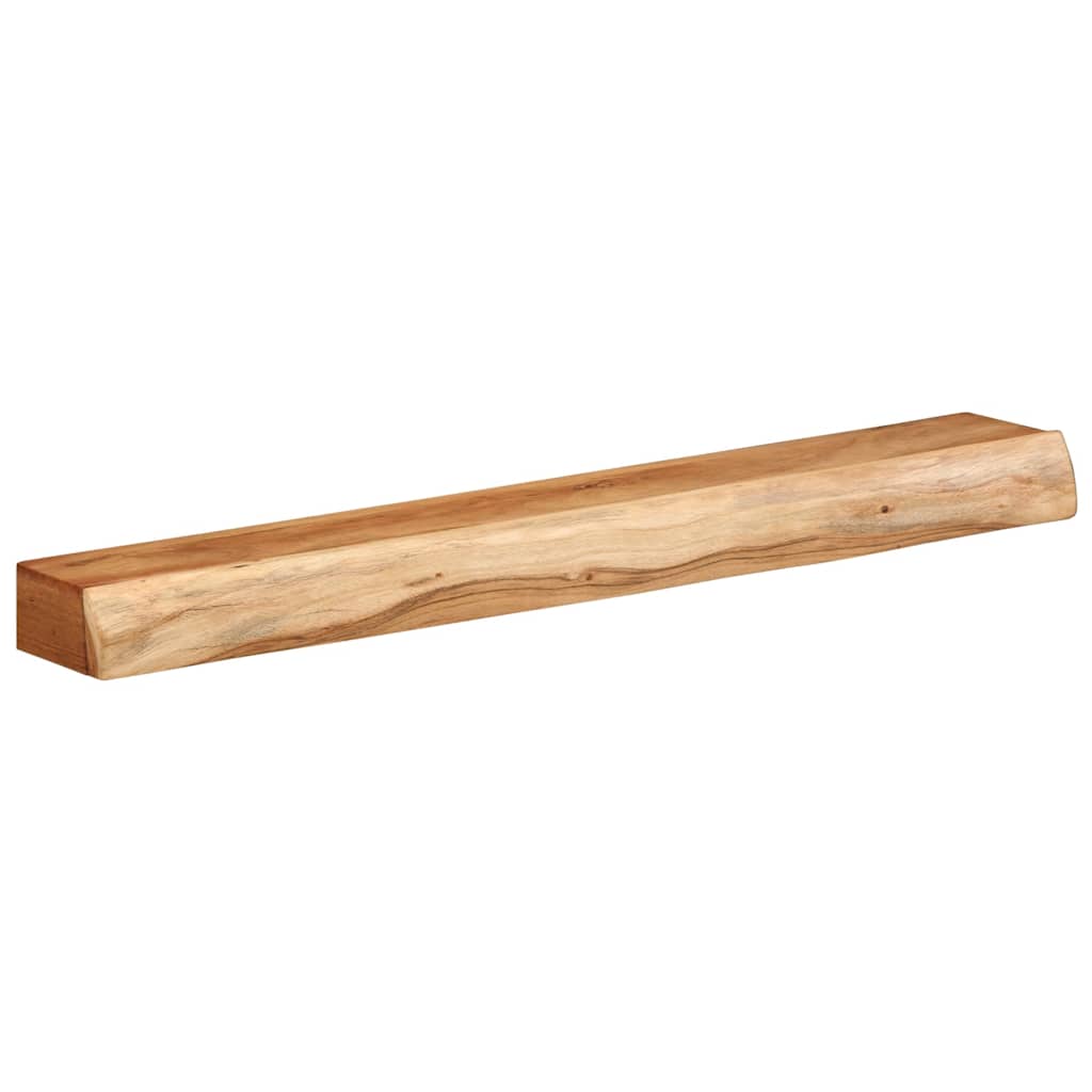 vidaXL Wandregale 2 Stk. 100x17x8 cm Massivholz Akazie