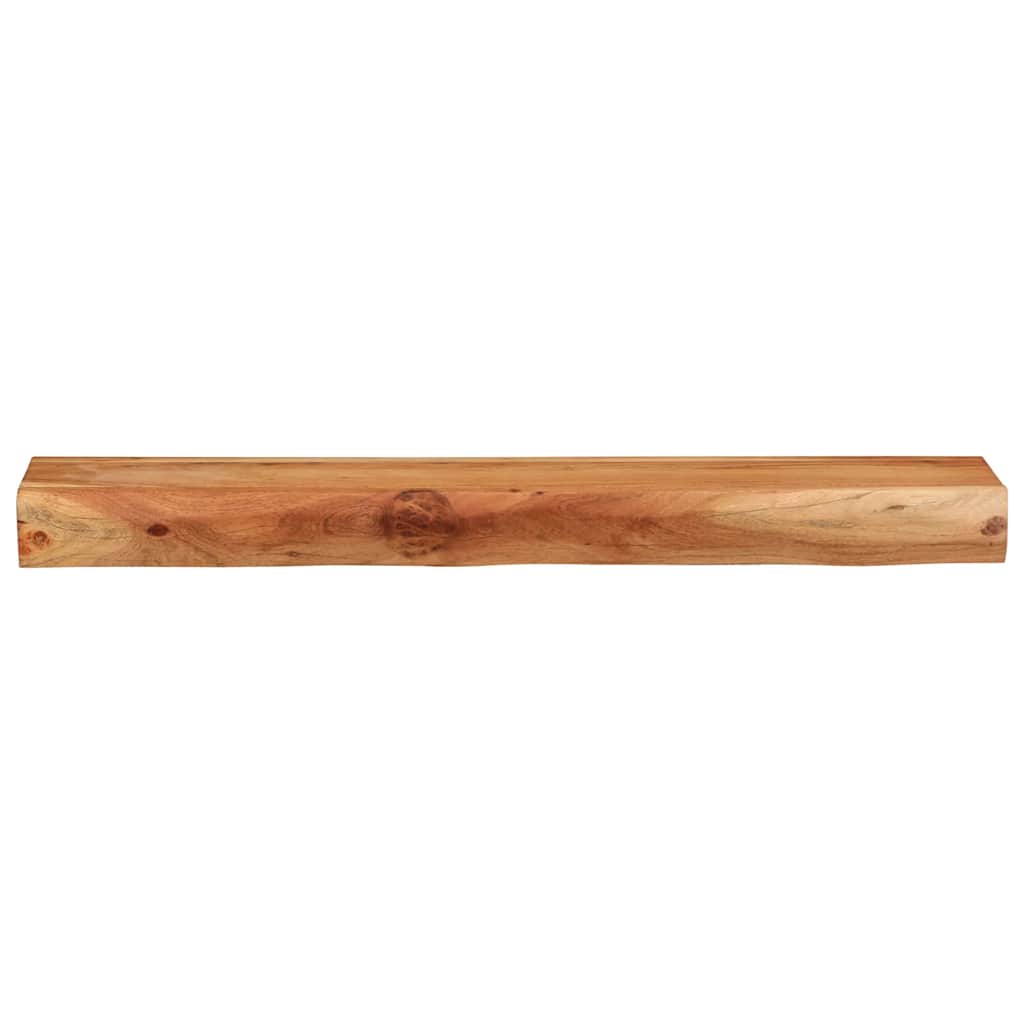 vidaXL Wandregale 2 Stk. 100x17x8 cm Massivholz Akazie