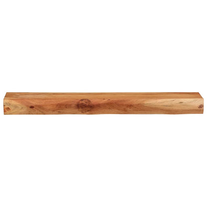 vidaXL Wandregale 2 Stk. 100x17x8 cm Massivholz Akazie