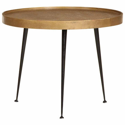 vidaXL Tables basses 2 pcs MDF dorées