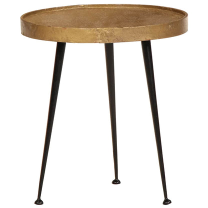 vidaXL Couchtisch 3 Stk. Golden Holzwerkstoff