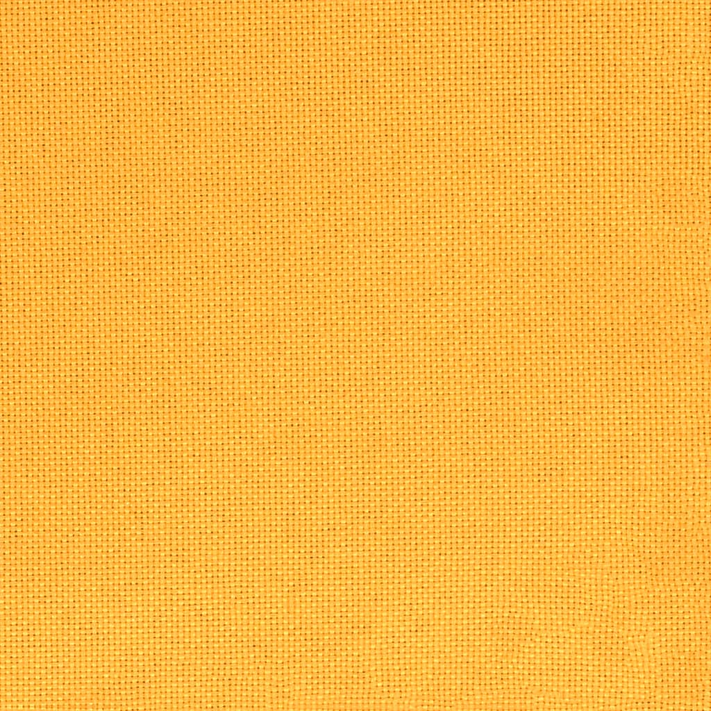 Schlafsofa 2-Sitzer mit 2 Kissen Gelb Stoff