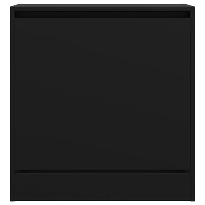Schuhschrank Schwarz 60x34x63,5 cm Holzwerkstoff