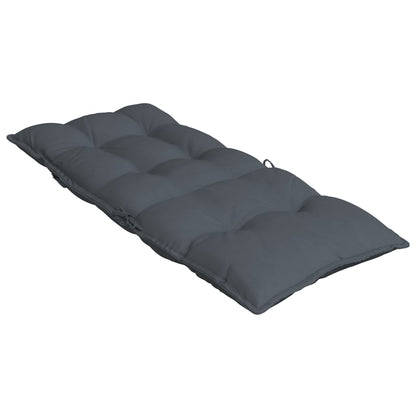 vidaXL Coussins de dossier haut 2 pcs Anthracite Tissu Oxford