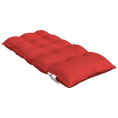 vidaXL Niedriglehner-Auflagen 6 Stk. Rot Oxford-Gewebe