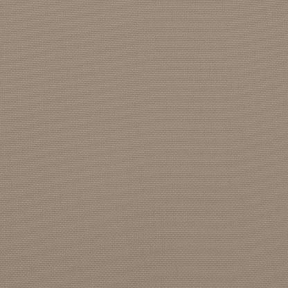 vidaXL Niedriglehner-Auflagen 6 Stk. Taupe Oxford-Gewebe