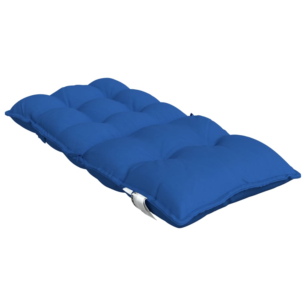 vidaXL Coussins de chaise longue 6 pcs Bleu roi Tissu Oxford