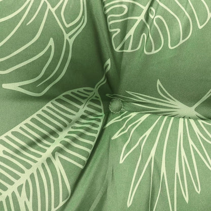 vidaXL Coussins de dossier bas 6 pcs Motif feuille Tissu Oxford
