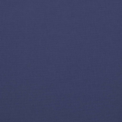 vidaXL Coussins pour chaises basses 2 pcs Tissu Oxford bleu marine