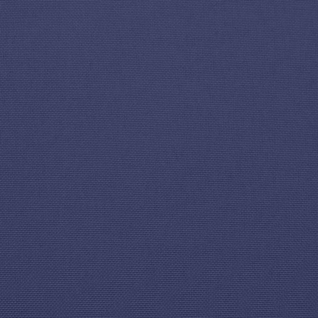 vidaXL Niedriglehner-Auflagen 4 Stk. Marineblau Oxford-Gewebe