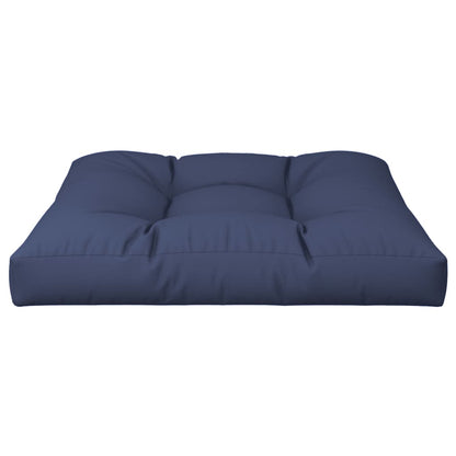 vidaXL Palettenkissen Marineblau 80x80x12 cm Stoff