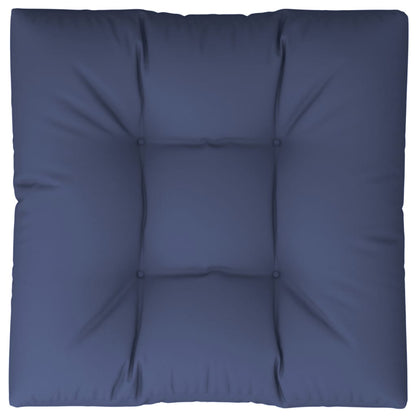 vidaXL Palettenkissen Marineblau 80x80x12 cm Stoff