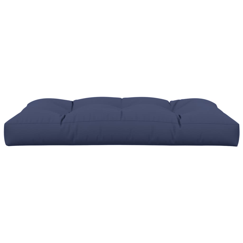 vidaXL Palettenkissen Marineblau 120x80x12 cm Stoff