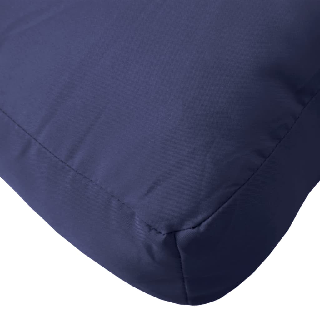 vidaXL Palettenkissen Marineblau 120x80x12 cm Stoff