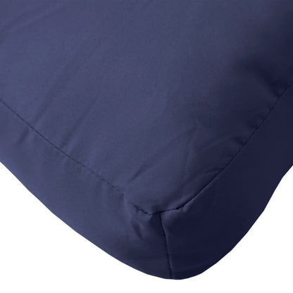 vidaXL Palettenkissen Marineblau 50x40x12 cm Stoff
