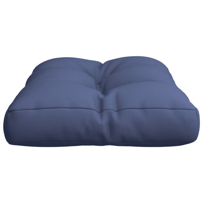 vidaXL Palettenkissen Marineblau 60x40x12 cm Stoff